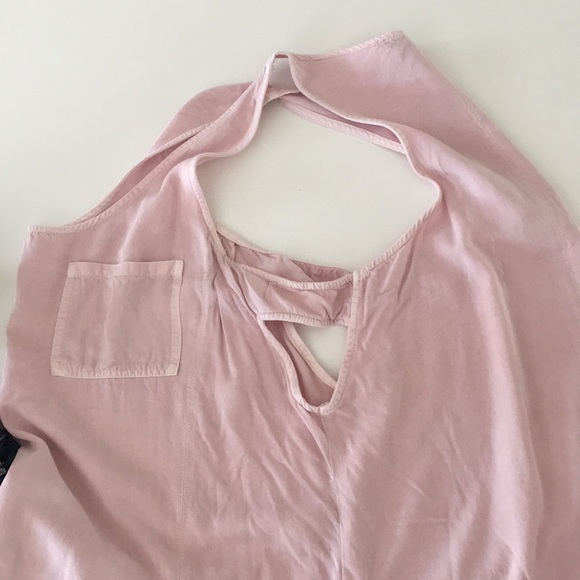 Staccato Dusty Rose Tank with Side Detail - Picture 3 of 4